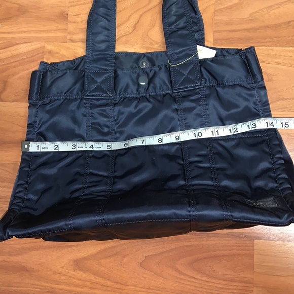 HEAD PORTER Japan Tanker Tote Bag Navy - Picture 4 of 13